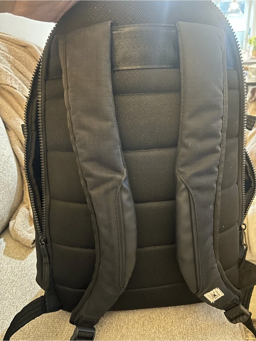 Jordan Black Cordura Mens Backpack